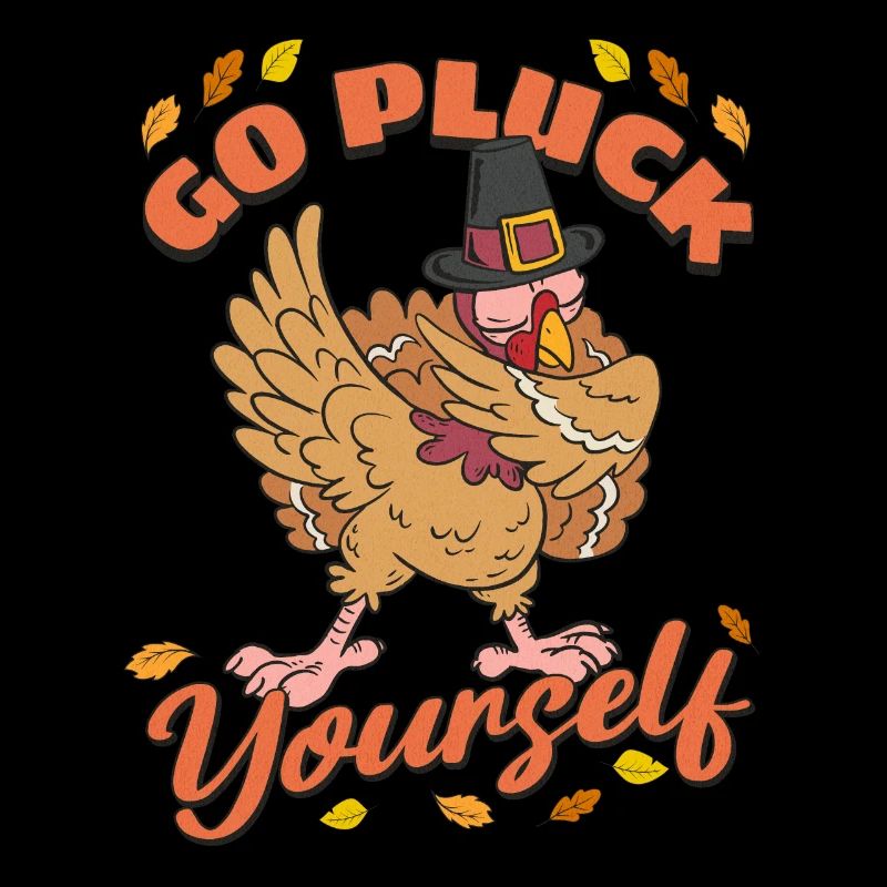 Drôle de dinde Allez vous plumer Hunter Thanksgiving