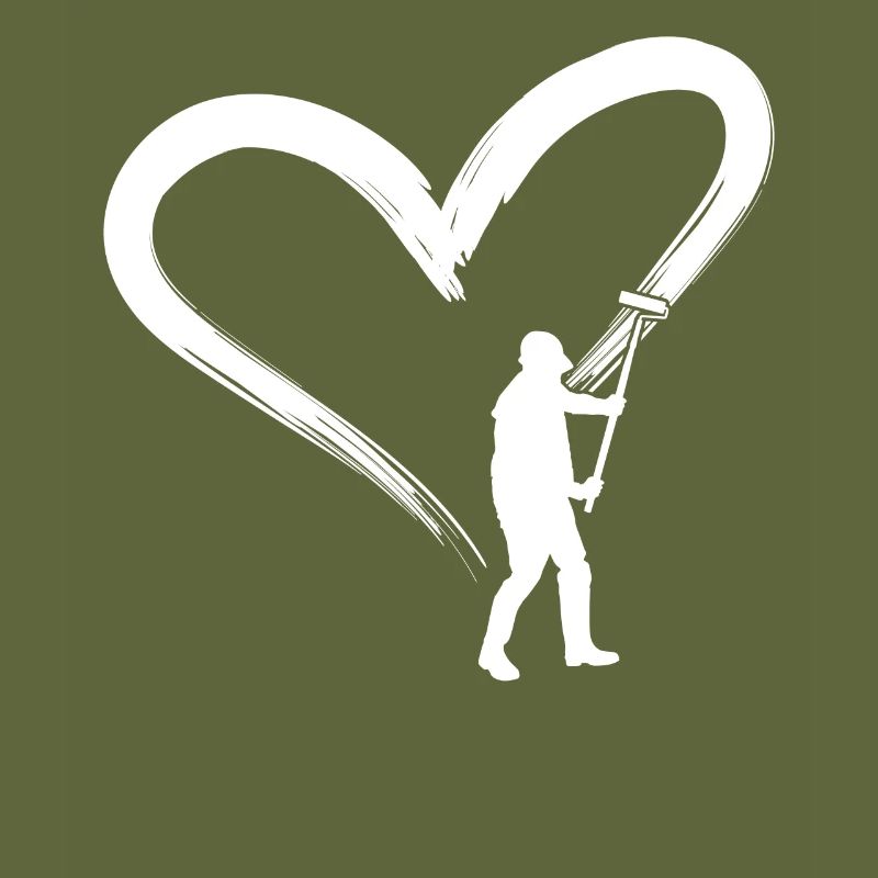 House Painter Decorator Heart