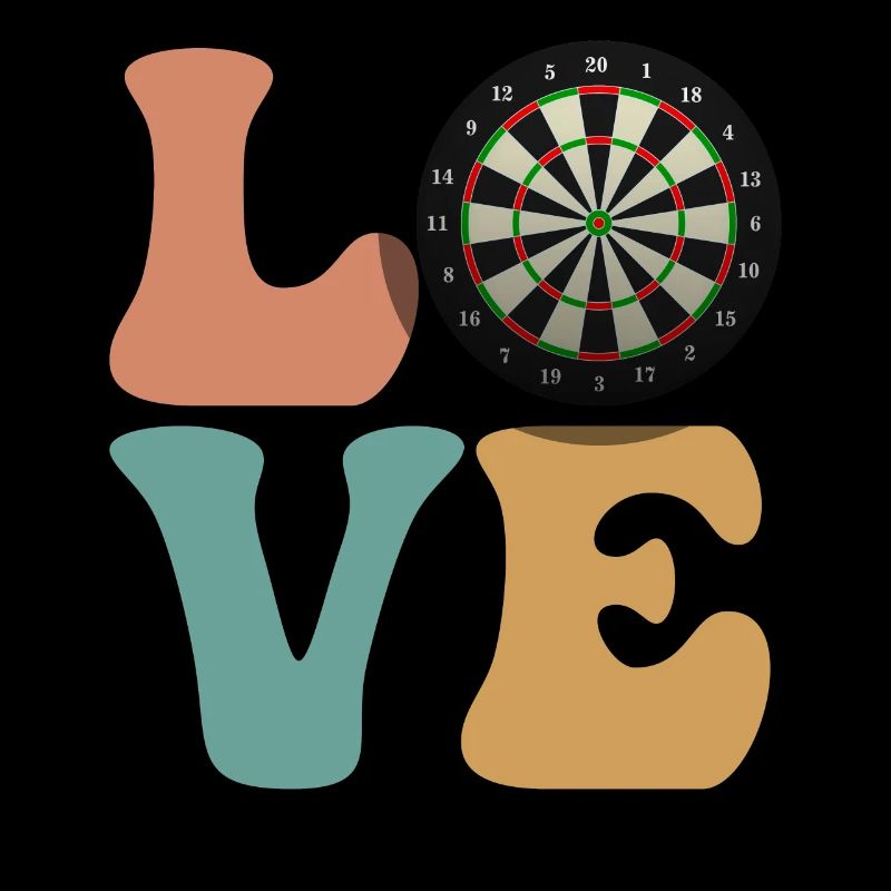 Dart player dartboard