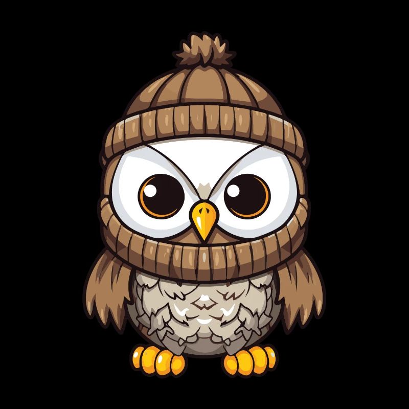 Owl Comic Winter Cozy