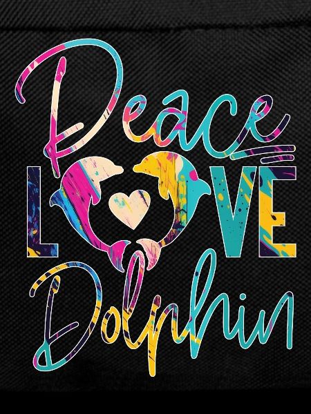 Dolphin Peace Love Dolphin