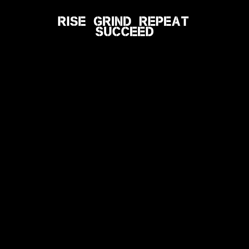 Fitness - Rise, grind, repeat, succeed