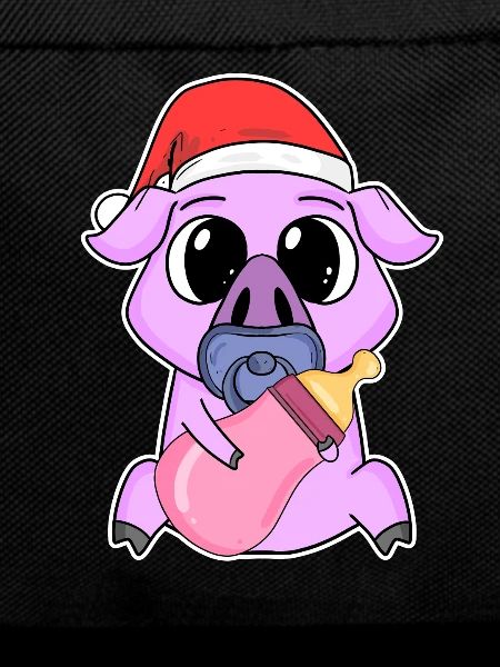 Pig Baby Christmas
