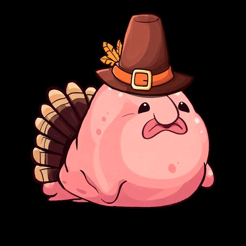 Action de grâces, Blobfish, Dinde
