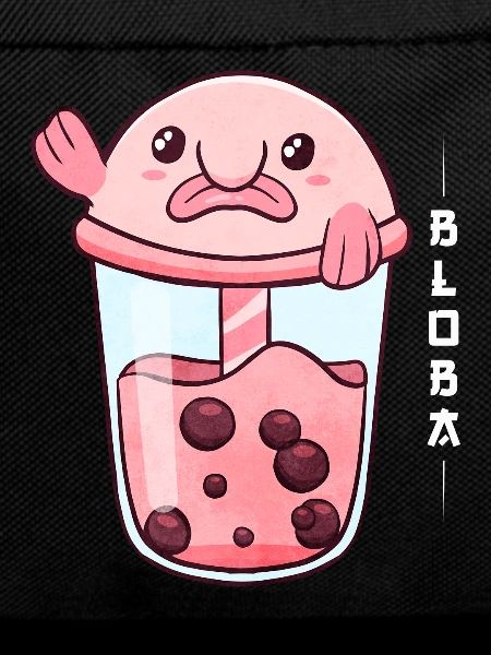 Blobfish Boba Bubble Milk Tea
