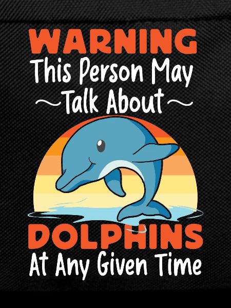 Dolphin Retro Warning This Person
