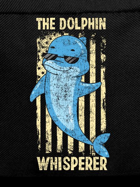 Dolphin American Flag The Dolphin