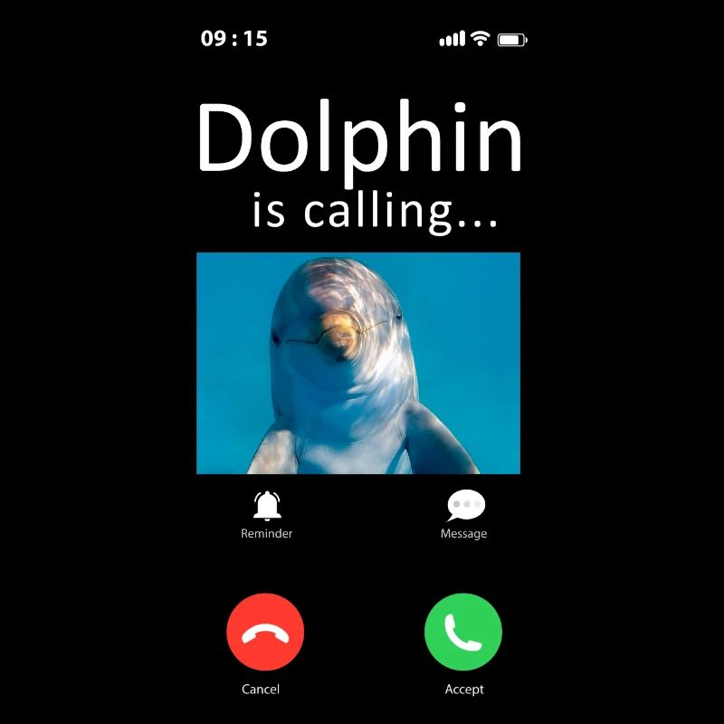 Dolphin Phone Display Dolphin Est