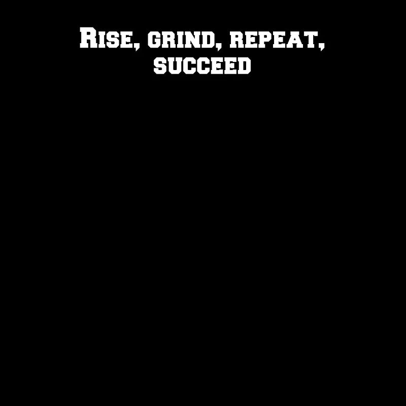 Fitness - Rise, grind, repeat, succeed