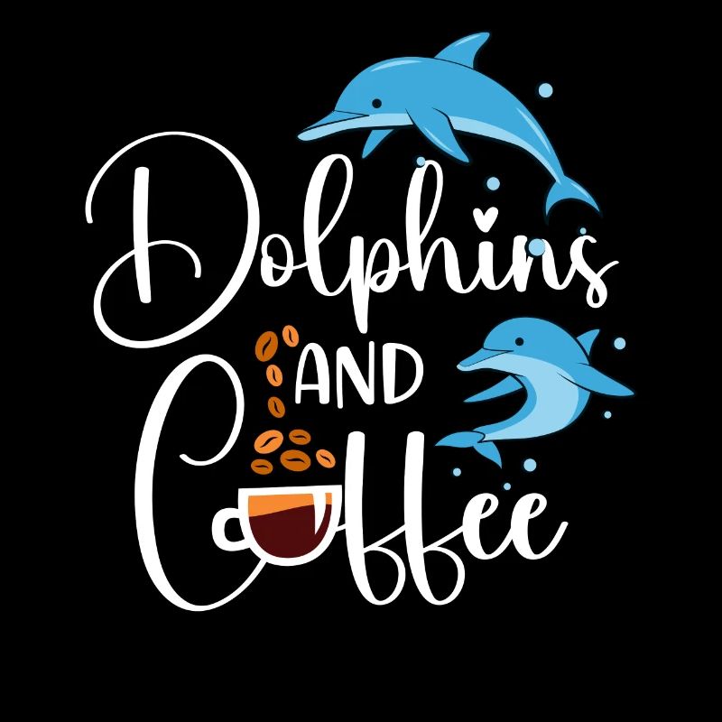 Dolphin Coffee Dolphins And Coffee