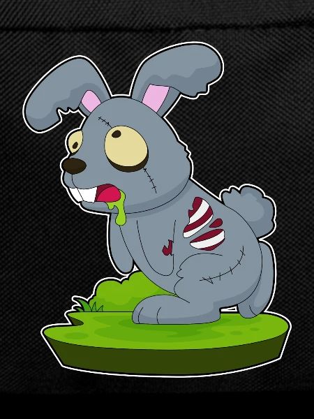 Lapin Halloween Zombie