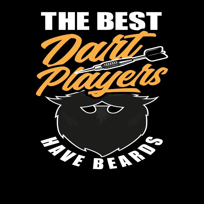 Dart Player Beard Beard Wearer