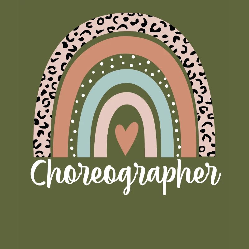 Choreographer Rainbow Leopard Funny Choreographer