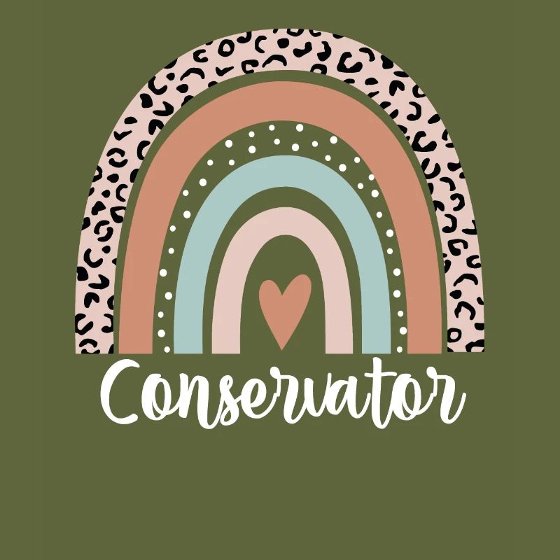 Conservator Rainbow Leopard Funny Conservator
