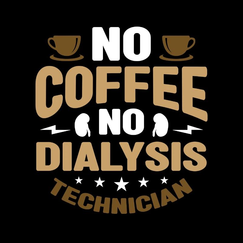 Dialysis Technician No Coffee Medical Coffee Lover