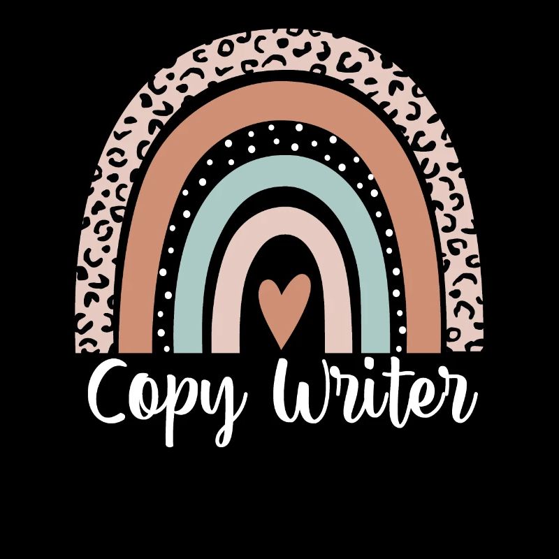 Copywriter Rainbow Leopard Lustiger Texter
