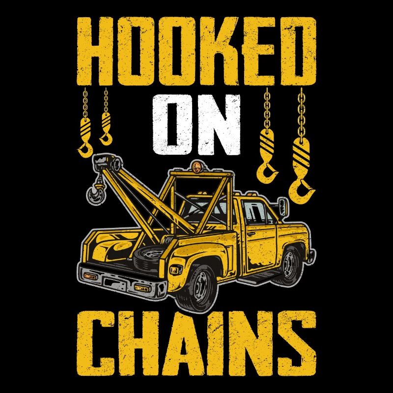 Lustiger Abschleppwagenfahrer Abschleppwagenfahrer