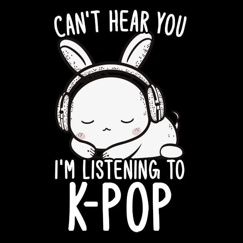 Je ne t’entends pas, j’écoute Kpop Rabbit K-pop