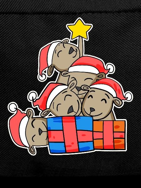 Kangaroo Kangaroos Christmas Tree Christmas