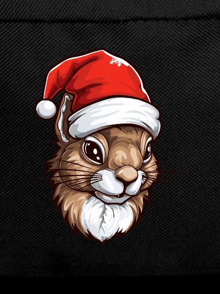 Squirrel Christmas Animal Head