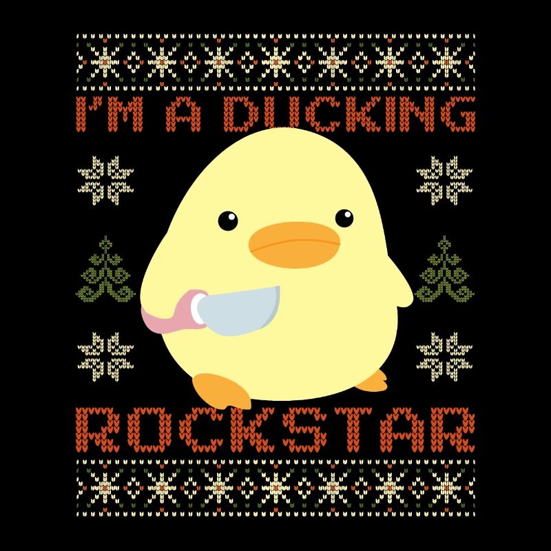 Duck with Knife Meme - Ducking Star Christmas