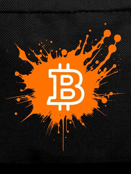 Bitcoin Crypto Cryptocurrency Splash