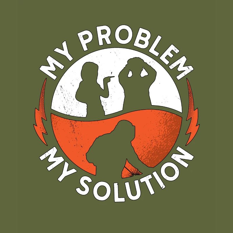 Welder My Problem My Solution Pictogram Dad Mom