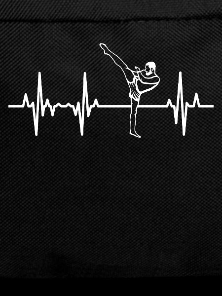 Kickboxer ECG Heart Line