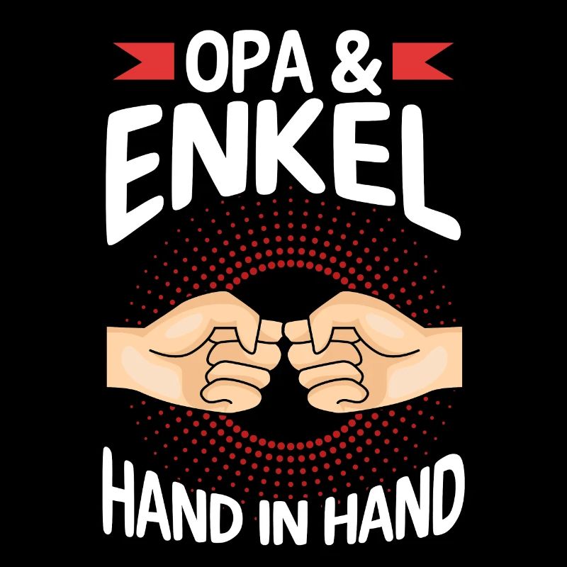 Großvater Opa und Enkel