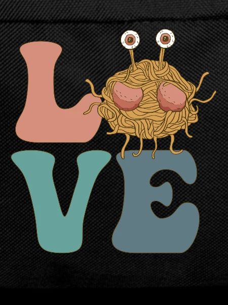 Flying Spaghetti Monster Pastafarian FSM