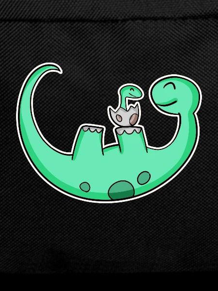 Dinosaur with Baby Dinosaur - Dino