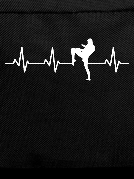 Kickboxer ECG palpitations