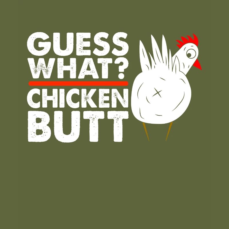 Drôle Devinez quoi ? Cul de poulet !