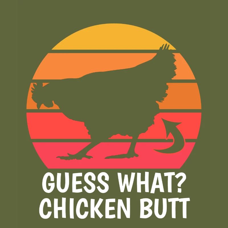 Drôle Devinez quoi ? Cul de poulet !