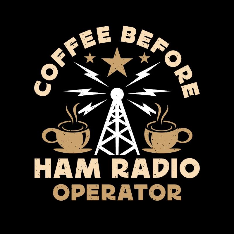 Ham Radio Operator Coffee Operator Coffee Lover
