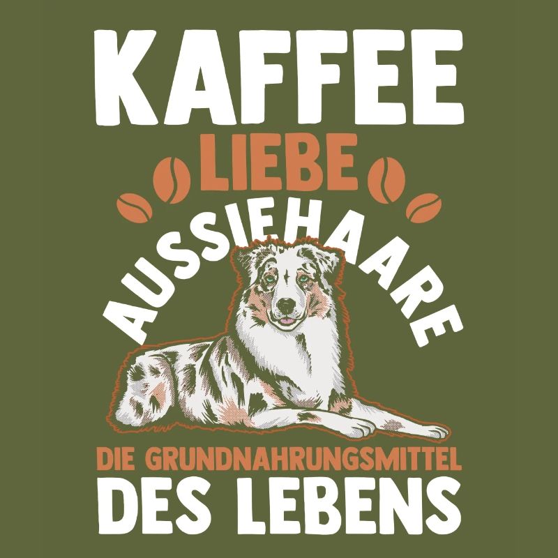 Kaffee Australian Shepherd Hund Aussie