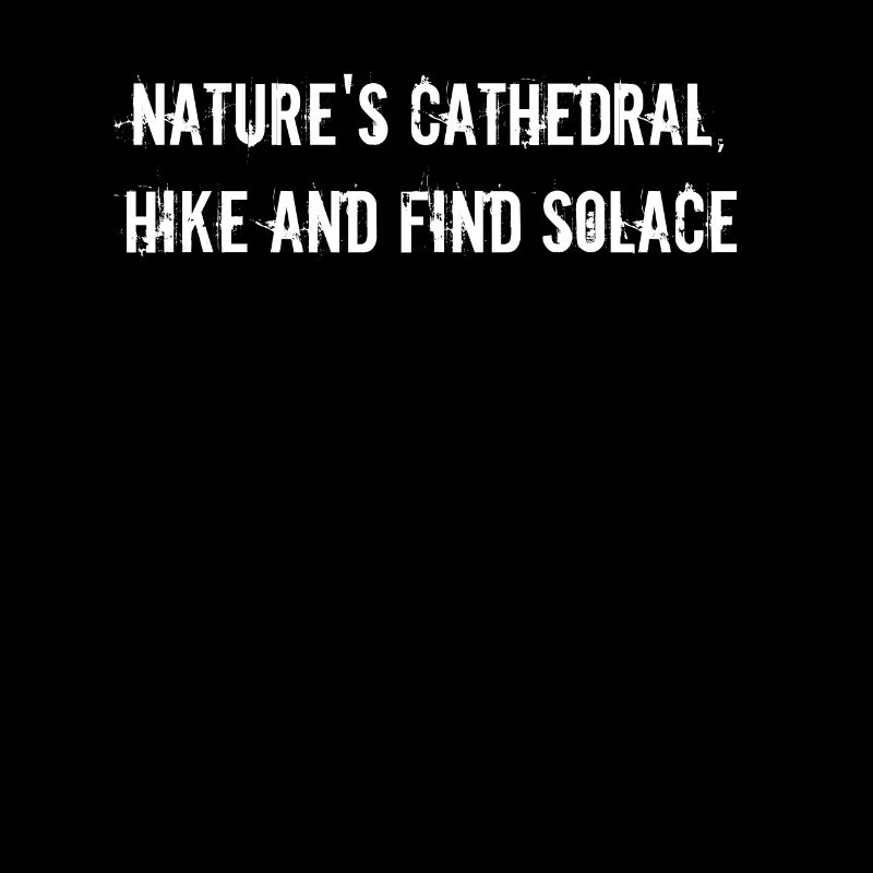 Hiking - Nature's cathedral, hike and find