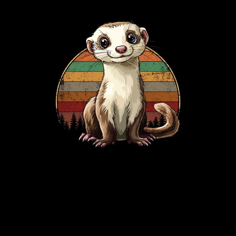 ferret illustration