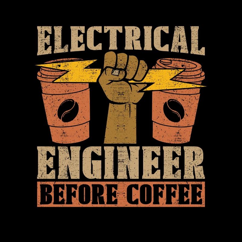 Electrical Engineer Before Lineman Coffee Lover