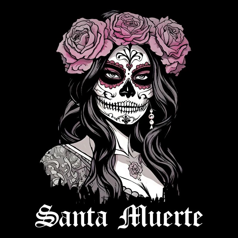 Santisima Muerte Dia De Los Muertos Mexicain