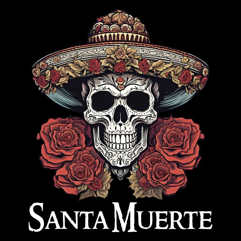 Santisima Muerte Dia De Los Muertos Mexicain
