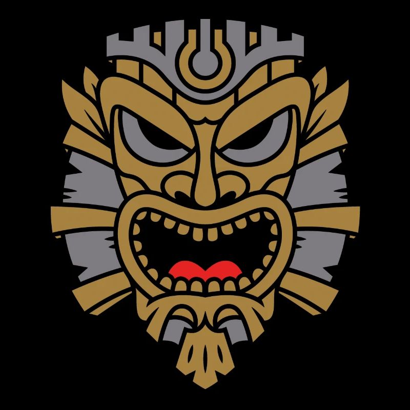 Mystical Mysterious Aztec Mask