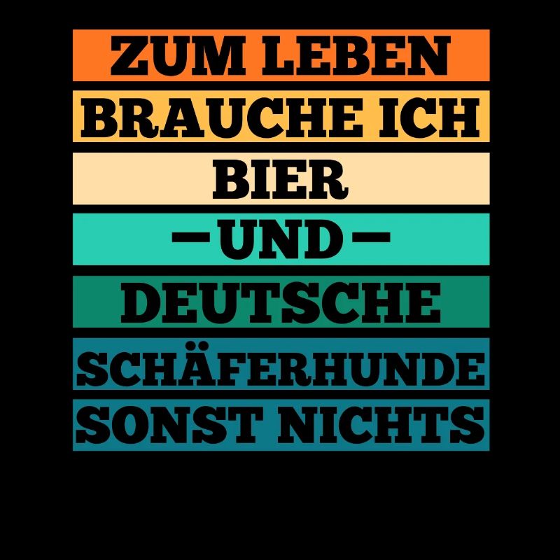 Bier Hund Deutscher Schäferhund
