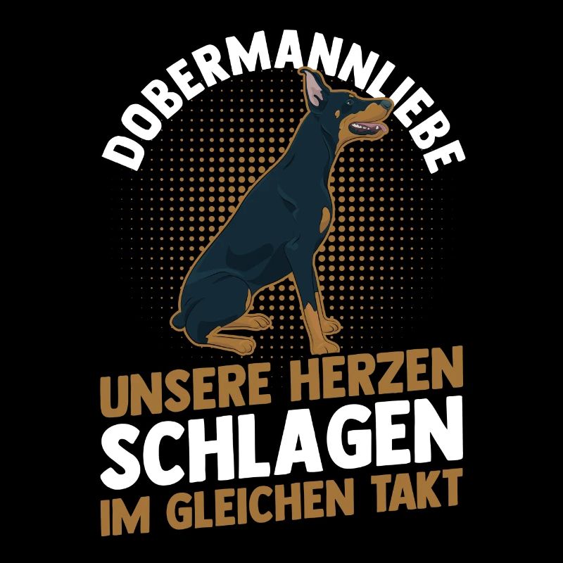 Hund Dobermann