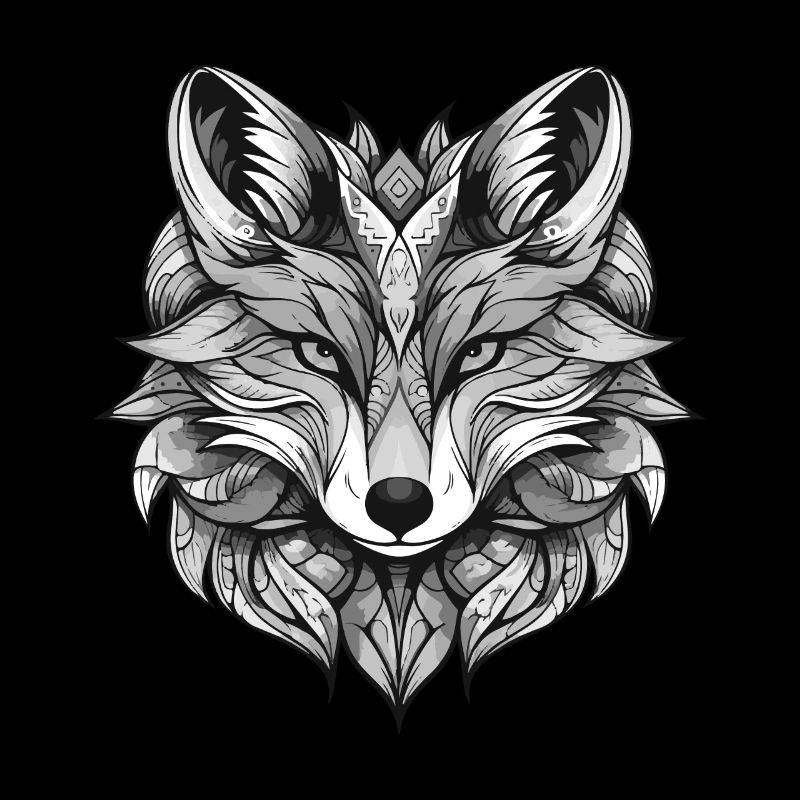 Fuchs Porträt Kopf Tier