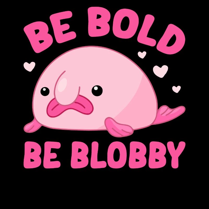 Lustiger Blobfisch Meerestier