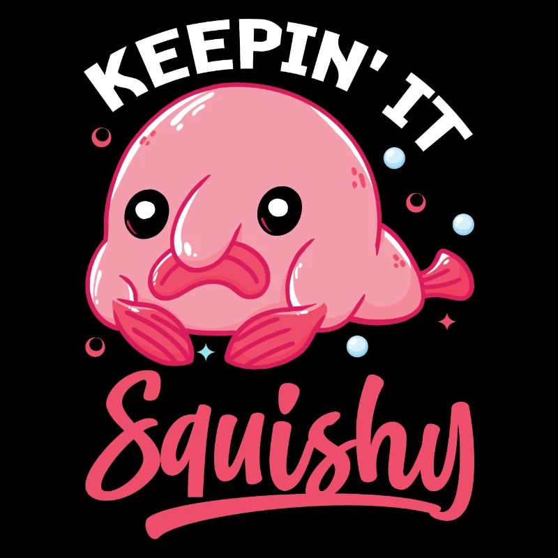 Funny Blobfish Sea Creature