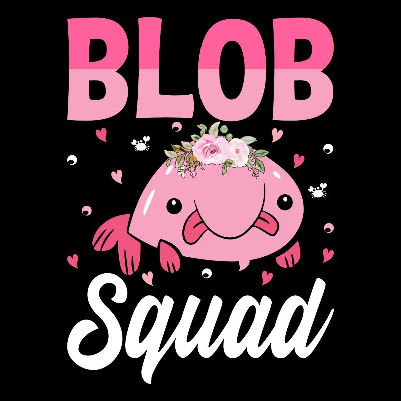Lustiger Blobfisch Meerestier