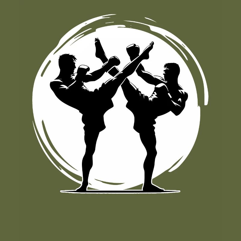 Kickboxing Kickboxer Sparring