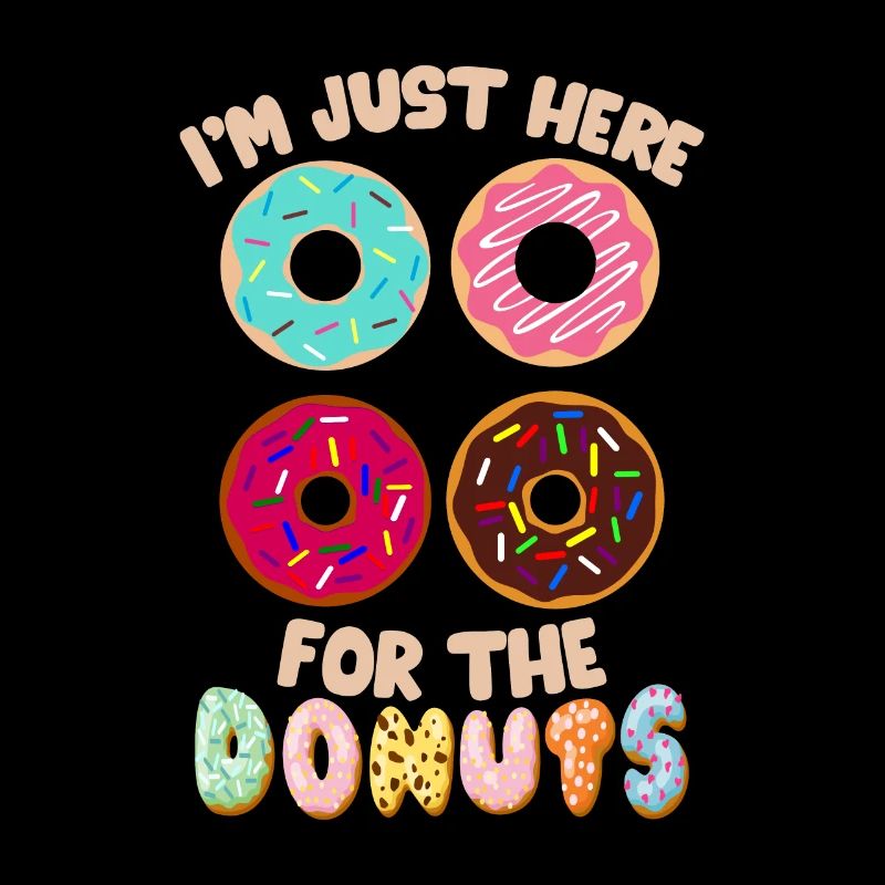 Donut Themed Donut Sprayed Funny Cute